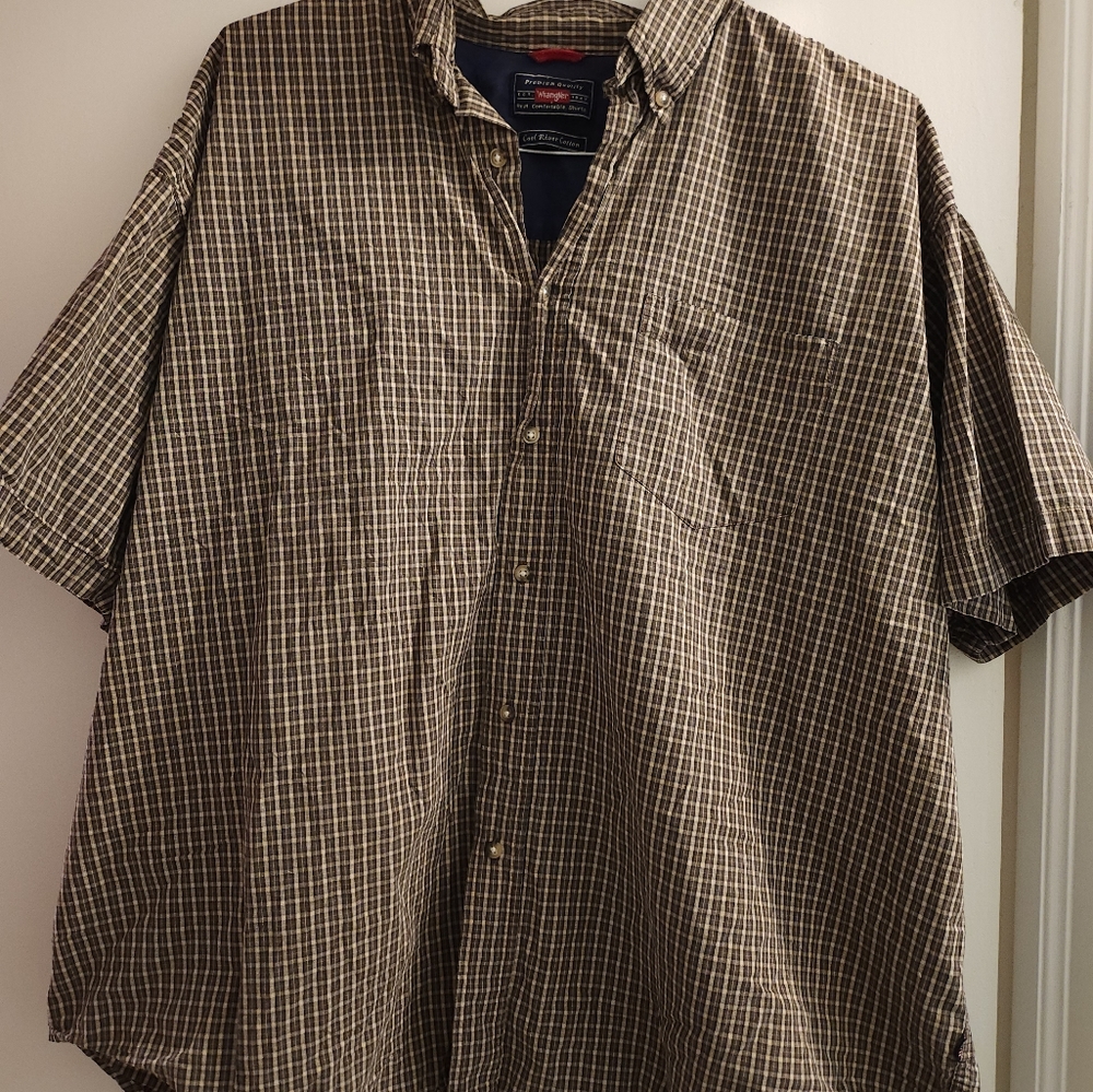 Wrangler Cool River Cotton Shirt, Size 2x, Preloved